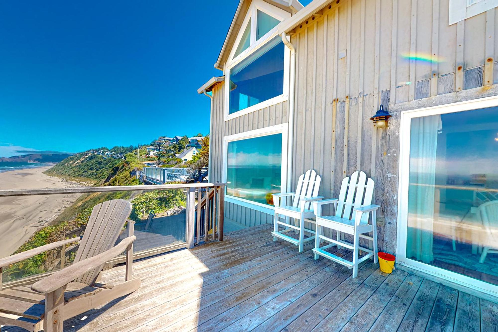 Sea Cliff Cottage Lincoln City Extérieur photo